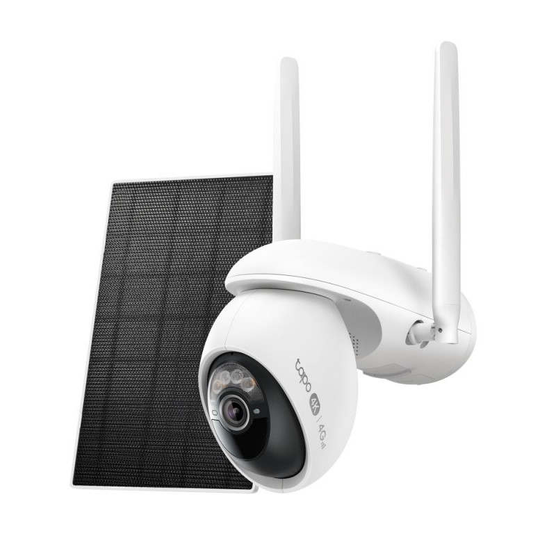 TP-Link Tapo C665G KIT Solar-Powered Pan/Tilt Wi-Fi/4G LTE Security Camera Kit