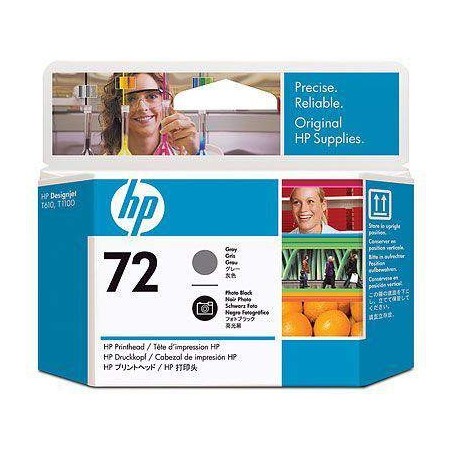 HP C9380A No.72 fotó fekete / szürke eredeti nyomtatófej