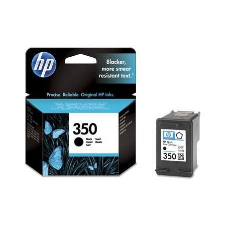 HP CB335E No.350 fekete eredeti tintapatron