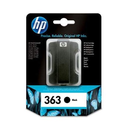 HP C8721EE No.363 fekete eredeti tintapatron