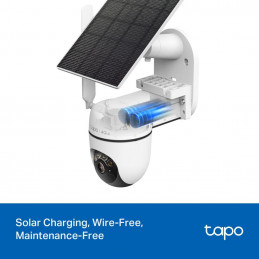 TP-Link Tapo C615G KIT Solar-Powered Pan/Tilt 4G LTE Security Camera Kit