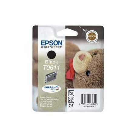 Epson T0611 fekete eredeti tintapatron