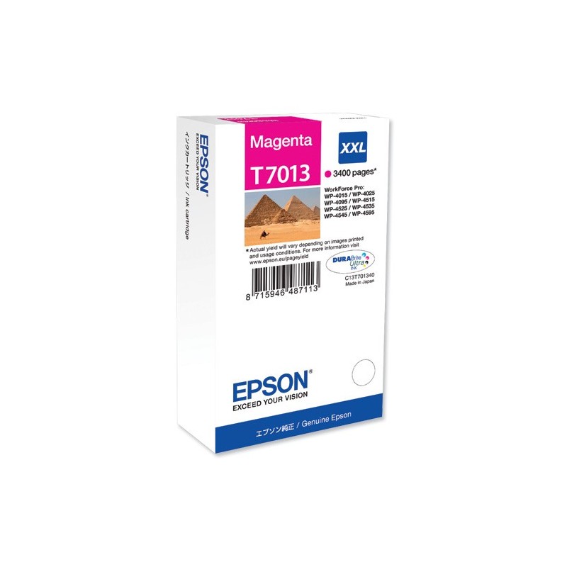 Epson T7013 magenta eredeti tintapatron