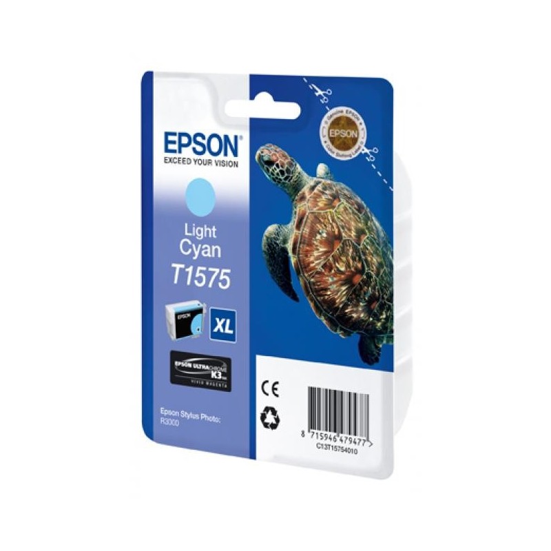 Epson T1575 világoskék eredeti tintapatron