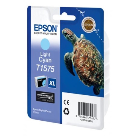 Epson T1575 világoskék eredeti tintapatron