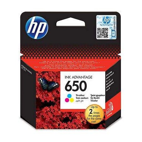 HP CZ102AE No.650 színes eredeti tintapatron