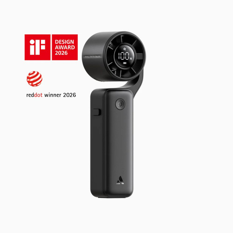 Aecooly Air Gimbal Portable Handheld Fan Black