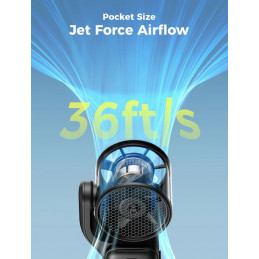Aecooly Air Gimbal Portable Handheld Fan Black
