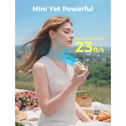 Aecooly Click 01 Mini Portable Neck Fan Beige