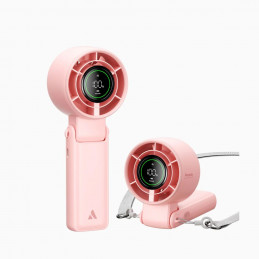 Aecooly Halo 02 Portable Handheld Fan Pink