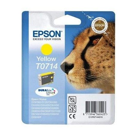 Epson T0714 sárga eredeti tintapatron