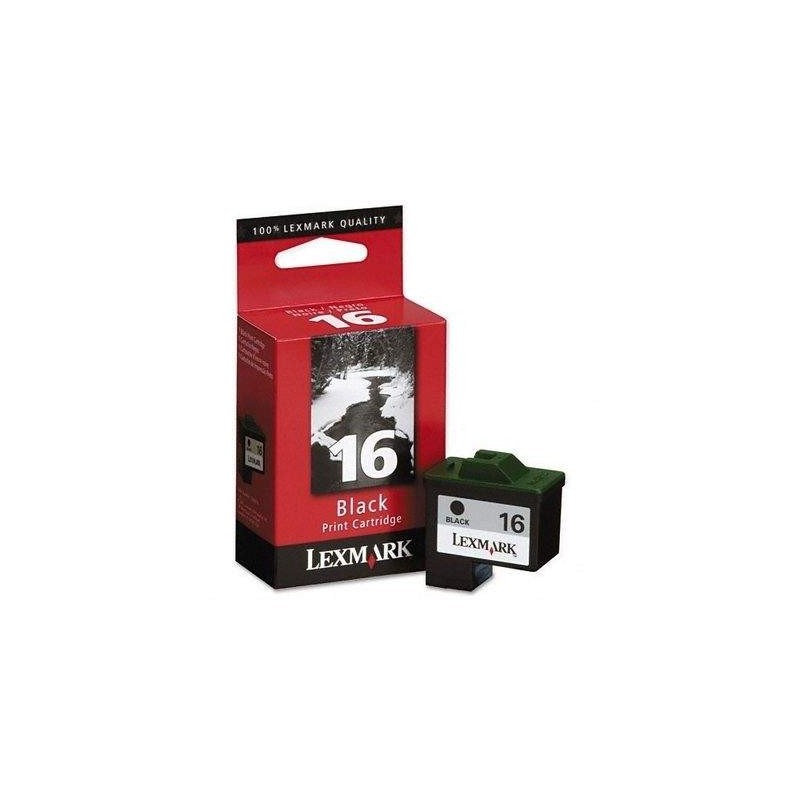 Lexmark 10N0016 [Bk] No.16 fekete eredeti tintapatron