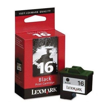 Lexmark 10N0016 [Bk] No.16 fekete eredeti tintapatron