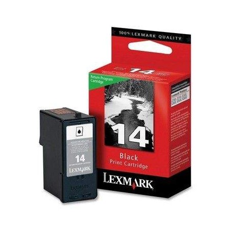 Lexmark 18C2090 [Bk] No.14 fekete eredeti tintapatron