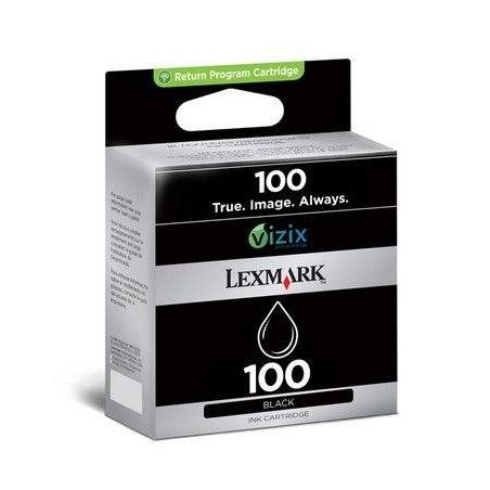 Lexmark 14N0820 [Bk] No.100 fekete eredeti tintapatron