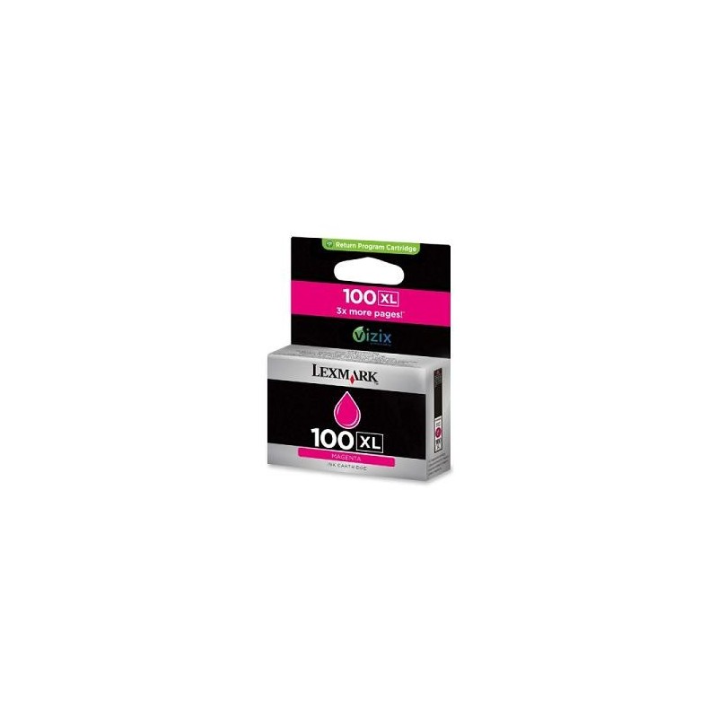 Lexmark 14N1070 [M] No.100XL magenta eredeti tintapatron