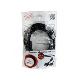 Gembird Premium Quality VGA kábel 3m HD 15M/F