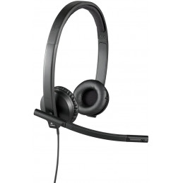 Logitech H570E USB Headset Stereo Black