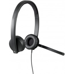 Logitech H570E USB Headset Stereo Black