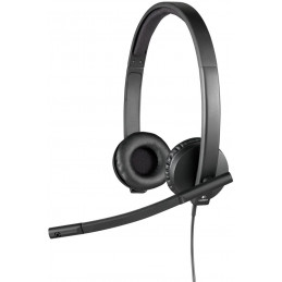 Logitech H570E USB Headset Stereo Black