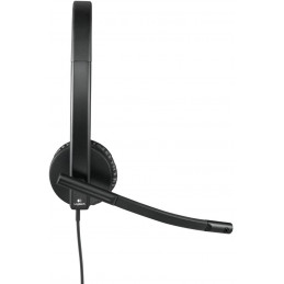 Logitech H570E USB Headset Stereo Black