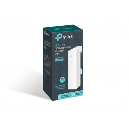 TP-Link CPE210 2.4GHz 300Mbps 9dBi Outdoor CPE Access Point White