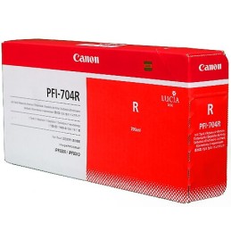 Canon PFI-704R piros eredeti tintapatron