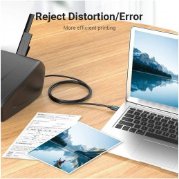 Vention USB 2.0 USB-A to USB-B cable 2m Black