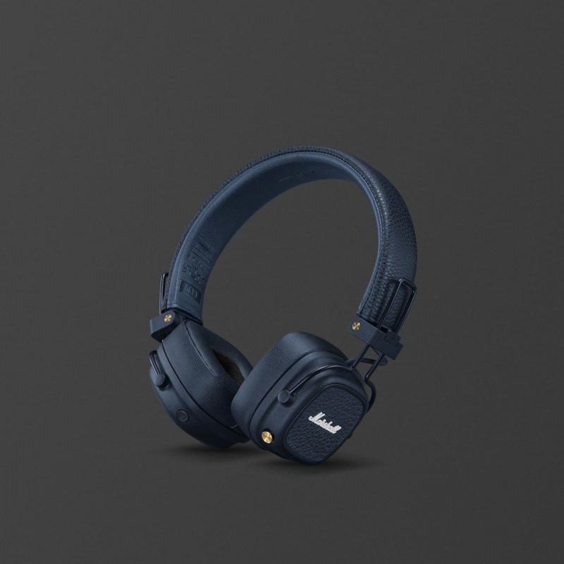 Marshall Major V Bluetooth Headset Midnight Blue