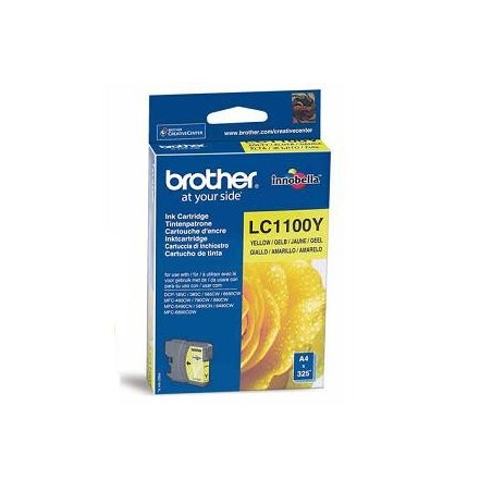 Brother LC1100 sárga eredeti tintapatron