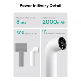 Aecooly Aero Handheld High-Speed Fan White