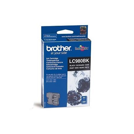 Brother LC980 fekete eredeti tintapatron