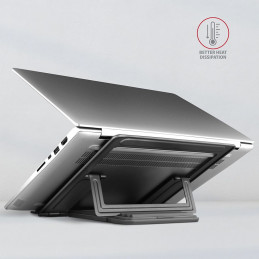 AXAGON STND-L Notebook állvány Négy állítható pozícióban