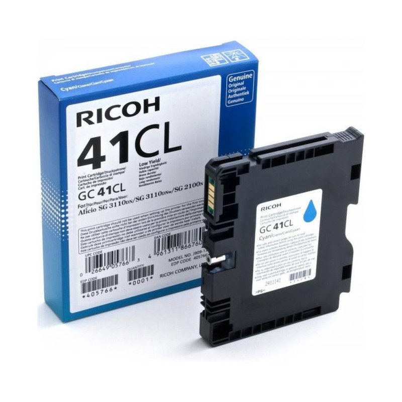 Ricoh SG2100 GC-41CL kék eredeti gél (405766)