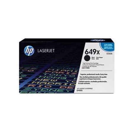 HP CE260X (649X) fekete eredeti toner