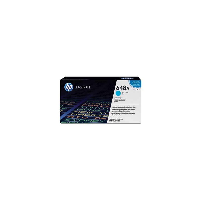 HP CE261A (648A) kék eredeti toner