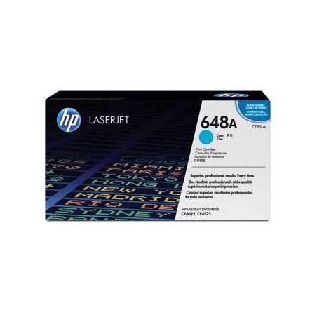 HP CE261A (648A) kék eredeti toner