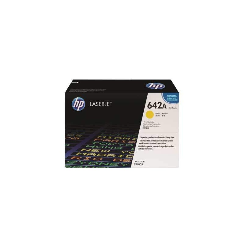 HP CB402A (642A) sárga eredeti toner