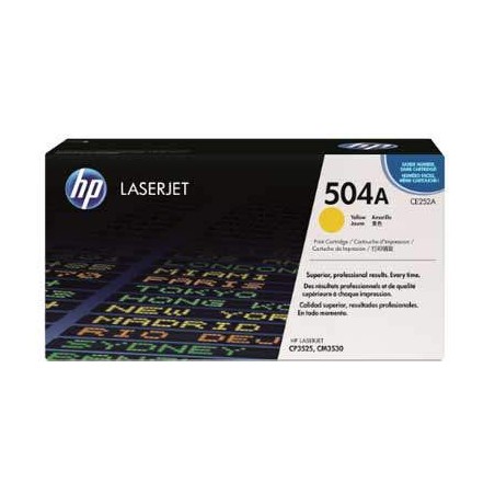 HP CE252A (504A) sárga eredeti toner