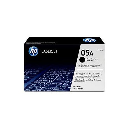 HP CE505A (05A) fekete eredeti toner min.2db