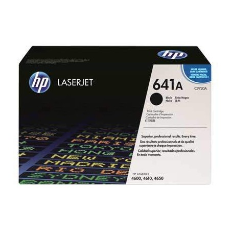 HP C9720A (641A) fekete eredeti toner