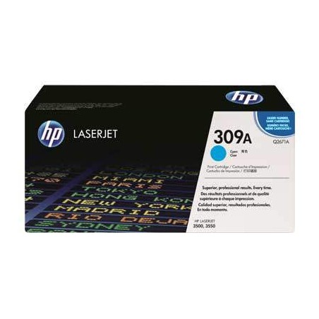 HP Q2671A (309A) kék eredeti toner