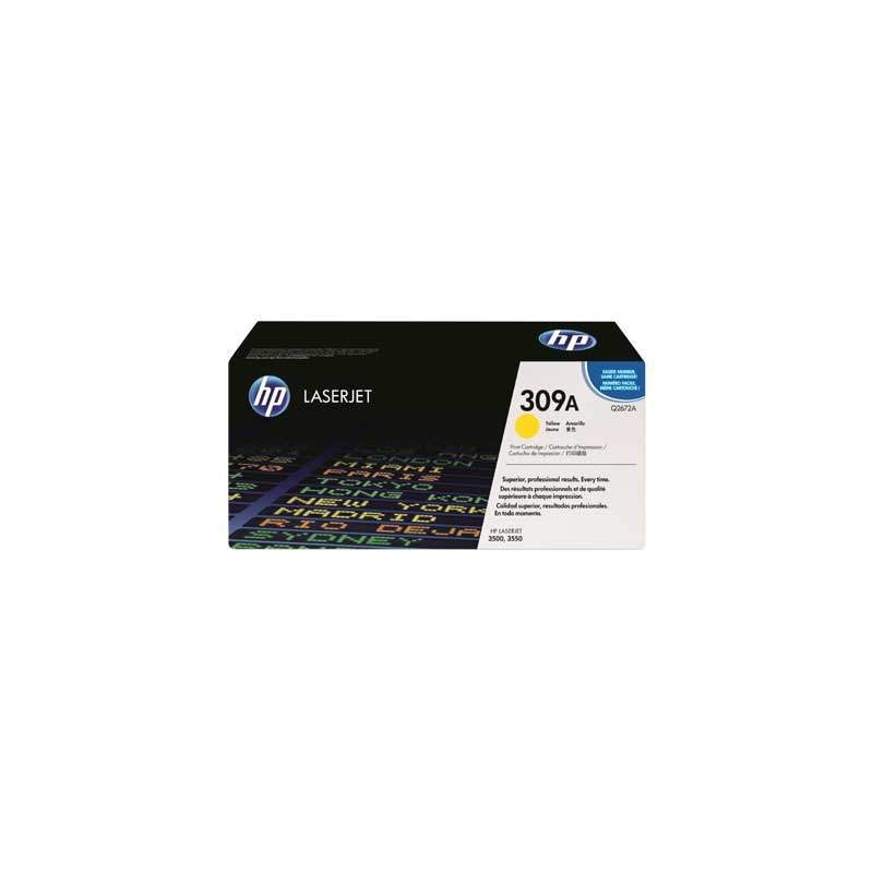 HP Q2672A (309A) sárga eredeti toner