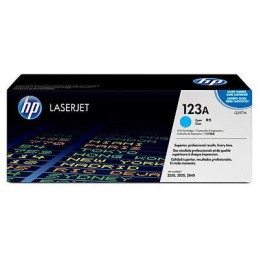 HP Q3971A (123A) kék eredeti toner