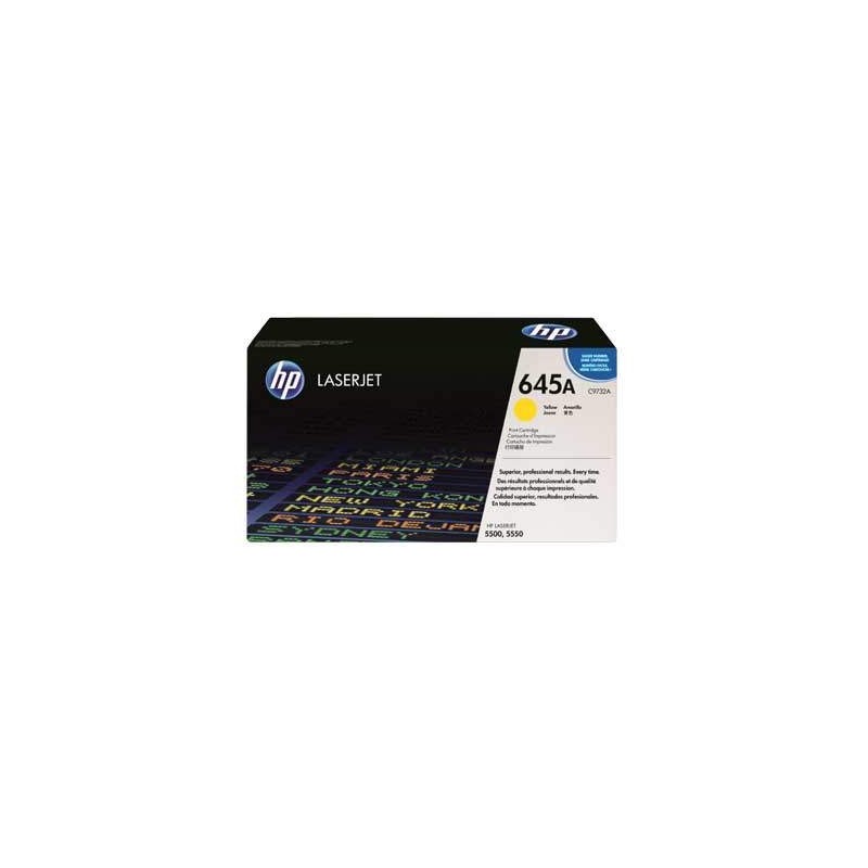 HP C9732A (645A) sárga eredeti toner