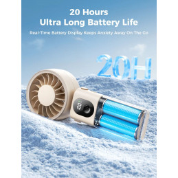 Aecooly Halo 04 Portable Handheld Fan Beige