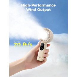 Aecooly Halo 03 Portable Handheld Fan Beige