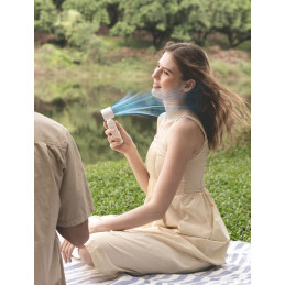 Aecooly Air Gimbal Portable Handheld Fan White