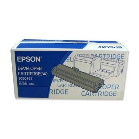 Epson EPL-6200 3k (S050167) fekete eredeti toner