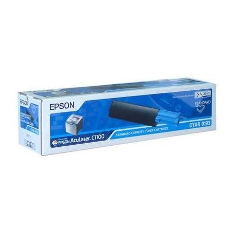 Epson C1100 1,5k (S050193) kék eredeti toner